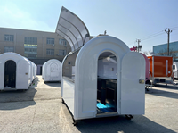 Chariot de restauration mobile OEM/ODM personnalisé à faible coût, remorque alimentaire durable pour burgers, frites et glaces