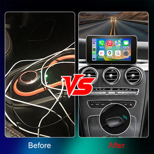 NOUVEAU Adaptateur sans fil CarPlay <span class=keywords><strong>Android</strong></span> <span class=keywords><strong>Auto</strong></span> filaire et sans fil 2-en-1 Mini Boîtier AI pour voiture USB Type-C Commande vocale Compatible <span class=keywords><strong>Audi</strong></span>/VW 1 - Product Image 5