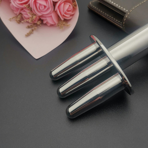 Pluma de masaje magnético de 3 tenedores, masajeador de magnetoterapia con varilla de descarga de ácido, masajeador magnético de punto meridiano - Product Image 6