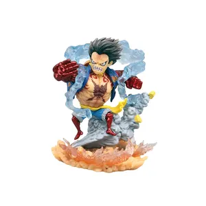 Tokoh Mini kartun Anime satu potong monyet D. Figur aksi keempat Luffy G5 Gear