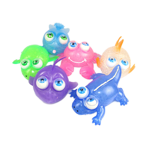 Jouets sensoriels anti-stress en TPR souple en gros, grenouilles et animaux à presser pour enfants - Product Image 2