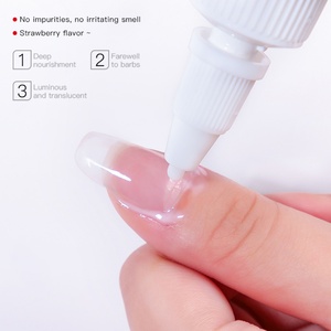 JTING Soin des ongles, protecteur, saveur fraise, adoucissant pour cuticules et peaux mortes, 60ml, réparation des bords des ongles, OEM, étiquette personnalisée, marque privée unique - Product Image 2