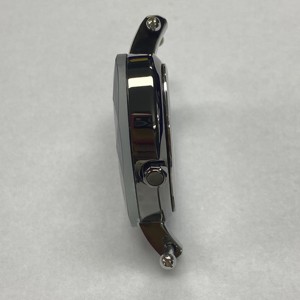 Tùy chỉnh 28mm 316L thép không gỉ hình trái tim xem trường hợp khoáng kính Ronda 751 phong trào không thấm nước 5ATM màu bạc - Product Image 3