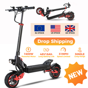 Freeboy, Scooter Eléctrico Todoterreno con Doble Suspensión y Neumáticos Anchos, Nuevo, 48V 18ah, Plegable para Adultos, J15MAX, Disponible en Almacenes de EE. UU. y la UE - Product Image 6