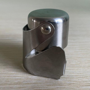 Tapón de Corcho Reutilizable para Botellas de Champán DD2402, con Sellador de Silicona de Grado Alimenticio y Acero Inoxidable, Tapón para Vino Espumoso - Product Image 5