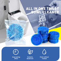Haute qualité Solid Blue Bubble Parfumé Cuvette de toilette Nettoyant déodorant bloc toilette