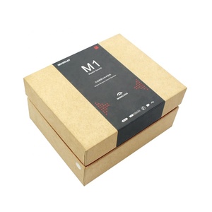 2020 hot sale Best price from china supplier customized top and base gift box custom printed kraft paper manufacturers - Product Image 6