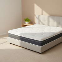 Matelas épais taille full très confortable mousse légère tissu respirant contre douleurs dorsales longue durée de vie