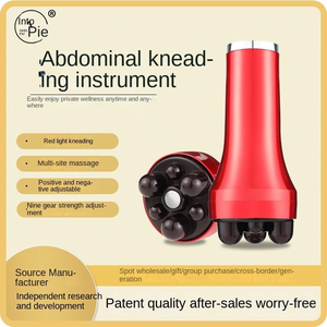 Masajeador Abdominal <span class=keywords><strong>Digital</strong></span> Portátil OEM Disponible, 9 Niveles de Intensidad, Calor, Vibración, Material ABS, Control de Tiempo para el Hogar - Product Image 4