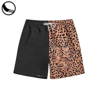 Summer Breathable Double Layer Sublimation 100% Polyester Jogger Gym Blank Men's Basketball Custom Mesh Shorts for Men