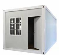 Bâtiment de bureau mobile préfabriqué moderne de 20 pieds, extensible sur trois étages, en kit, respirant, avec chambre d'hébergement