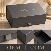 Boîtes cadeaux rigides magnétiques écologiques haut de gamme avec logo personnalisé OEM, couleurs et dimensions sur mesure, emballage recyclable