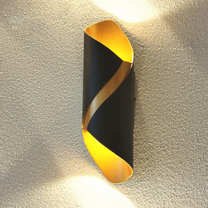 Lámpara de pared decorativa de 10W para habitación de hotel, decoración de pared dorada para villa, iluminación decorativa para el hogar, decoración de lujo para jardín y patio. - Product Image 2