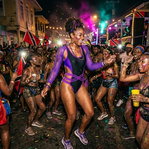 Maillot de bain string sexy personnalisé avec logo d'usine, combinaison de carnaval à coupe haute pour fête sur la plage, tenue de Jouvert, monokini - Product Image 2