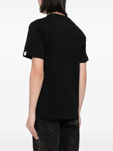 เสื้อยืดคอกลมแขนสั้นสีดำผ้าฝ้าย 100% คุณภาพสูงสำหรับผู้ชาย พิมพ์ลายสัตว์ พิมพ์โลโก้ด้านหน้า มีสินค้าพร้อมส่ง ขายส่ง - Product Image 3