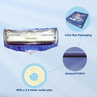 Sac de lavage mural pour climatiseur couvercle de nettoyage pour climatiseur