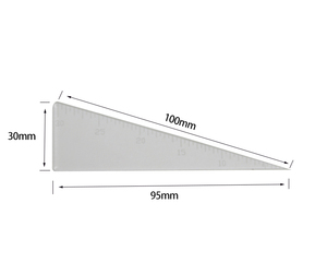 Hans yueming Hot Bán CO2 Laser Focus Cai Trị Chiều dài tiêu cự Cai Trị, đo chiều dài tiêu cự Laser bộ phận thiết bị - Product Image 6