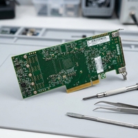 LSI 9400-16i PCIe 3.1 X8 12Gb/s SAS SATA NVMe Tri-Mode HBA Adapter SFF-8643 untuk Server Pusat Data