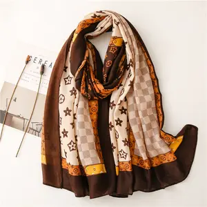 Fashionable geometric scarves star scarf with custom print