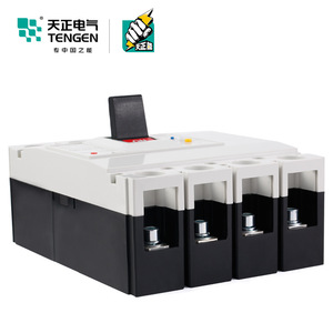 Tengen TGM1L-400L/4300 4P 400A Molded <b>Case</b> Residual Current Circuit Breaker Three Phase Four Wire Main <b>Switch</b> - Product Image 2