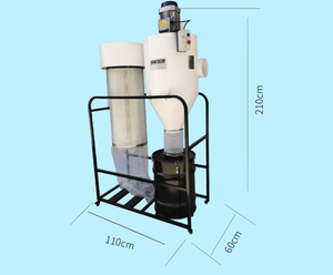 Aspiradora Industrial de 4kw con Motor, 220V/380V, Cubo de Recolección de 100L, 2200Pa, Equipo de Succión - Product Image 5