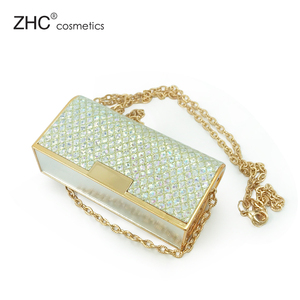 Son môi lì màu đỏ kim cương cao cấp CC2754 Bộ hộp đựng son môi chống thấm nước kèm túi quà tặng thời trang để chăm sóc môi - Product Image 3