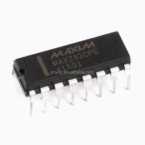 MAX232CPE+ DIP-16 Puce émetteur-récepteur de ligne RS232 - Product Image 1