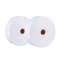 Rouleau géant de papier semi-brillant pour étiquettes - Autocollant pour impression flexographique, offset et codes-barres