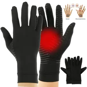 Kompression Arthritis Handschuhe für Frauen Männer Handgelenks tütze Anti-Rutsch-Schmerz linderung Hands tütze Therapie handschuhe