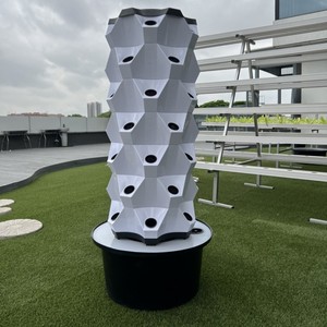Système de jardinage vertical aéroponique extérieur amélioré pour la <span class=keywords><strong>culture</strong></span> hydroponique verticale intérieure de petites surfaces pour la <span class=keywords><strong>culture</strong></span> de feuilles agricoles - Product Image 1