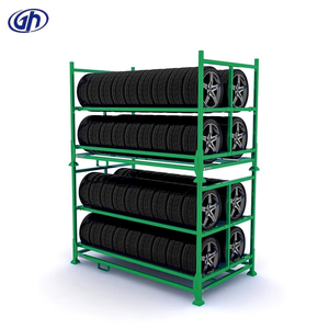 Поставка с завода, многофункциональные автомобильные стеллажи для склада для стальных стеллажей средней грузоподъемности для хранения металлических шин - Product Image 2