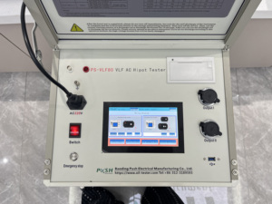 เครื่องทดสอบแรงดันสูงแบบ VLF 80kV 0.1Hz พร้อมเครื่องกำเนิดไฟฟ้าแรงสูง AC ระดับ IP55 รับประกัน 1 ปี สำหรับทดสอบฉนวนสายเคเบิล - Product Image 2