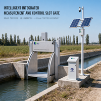 Clapet d'irrigation automatique solaire pour canaux de raccordement