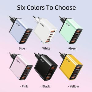 Cheap Price 3Type C Charger Block 140W Phone Charger 2USB Charging US/EU/UK <b>Socket</b> 35W <b>USB</b> Wall Charger - Product Image 6