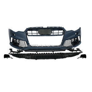 Nuevo Parachoques Delantero de Alta Calidad Marca PNB para Audi A6 C7 S6 12-15, Estilo RS6 C7.5 16-18, Kit Negro Brillante - Product Image 3