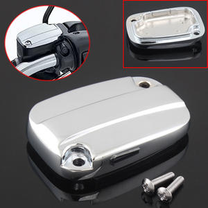 <span class=keywords><strong>Electra</strong></span> Glide Road King Pompe d'embrayage Couvercle de réservoir de liquide de frein en aluminium Accessoires moto - Product Image 5