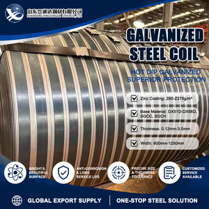 Bobina de Acero Galvanizado CS Tipo C Antihuellas Z120 G/sqm 0.80mm 1219mm ASTM A653 para Piezas Automotrices - Product Image 1