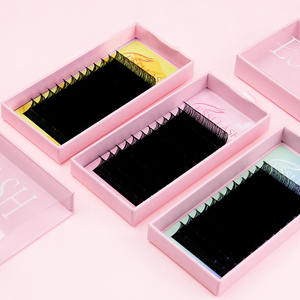 מסי lash רך פרט רך lash רכה מט שחור פרטי תווית cashmere נפח ריסים הרחבה - Product Image 2