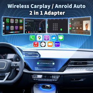 Original Cross-Border Good In-Car <b>Wireless</b> CarPlay Android Auto Safety Cone Design Driving More Secure Model M9 OLIVER Fit USB C - Product Image 3