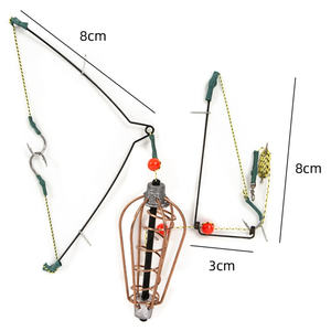 YOUME 15G 20G 25G 30G leurre de pêche Cage poisson appât leurre panier avec accessoires de pêche de printemps lanceur <span class=keywords><strong>carpe</strong></span> pêche Feeder matériel - Product Image 3