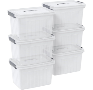 Household Wholesale Large Plastic High Transparent clear pp <b>Storage</b> <b>Boxes</b> for Clothing Organizer - Product Image 1