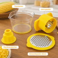 3CR13 roestvrijstalen maïsscheerapparaat, hoog rendement, handmatige graansnijder, korrelslicer, multifunctioneel fruit- en groentegereedschap