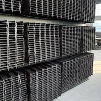 Profilés en acier galvanisé S235, poutres en I HEA, HEB, IPE, barres en fer S235 pour la construction, poutres en H en acier noir
