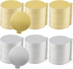 Wholesale Low Price Round Cake Bottom Tray Diameter 10 12 14 Inch Disposable Paper Cupcake Dessert Tray Cake Tools
