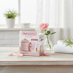 Mary & May-Ensemble spécial de masques faciaux végétaliens de haute qualité, hyaluronique et hydre, idéal pour les soins de la peau, 125g + 30g - Product Image 3