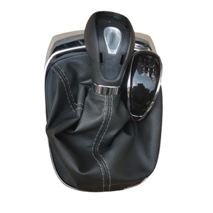 Manual 6 Speed Gear <b>Shift</b> <b>Knob</b> Black Leather Style For Chevrolet Trax Buick Encore Opel 55587365 - Product Image 5