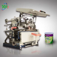 Machine de soudage automatique industrielle pour tôles métalliques, contrôlée par PLC, pour la production de seaux à peinture et de conteneurs en fer blanc