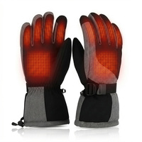 Gants thermiques imperméables unisexes avec compatibilité tactile coupe-vent pour les activités hivernales en plein air comme le snowboard et le ski