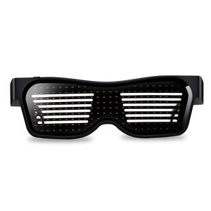 2019 Plus Récent Programmable LED Clignotant Lunettes Rave lunettes Par APPLI pour Amusante et Unique BRICOLAGE Fête - Product Image 3