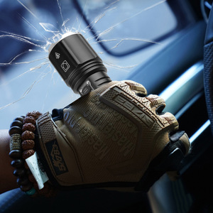 XHP160 ไฟฉายความสว่างสูง LED แบบชาร์จไฟได้ประเภท C USB ไฟฉายยุทธวิธีแบบพกพาสำหรับการใช้งานกลางแจ้ง - Product Image 1